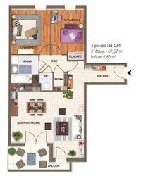 Loi Scellier Lyon : Decines (BBC) (ref:128)