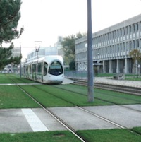 Tramway sur place